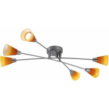 Plafonnier à spots salon Globo Dono 57801‑6D