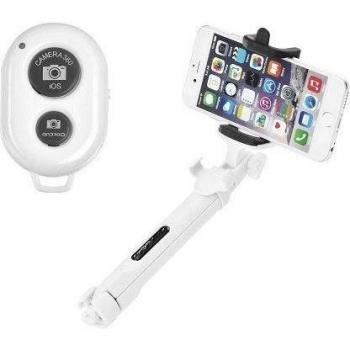 Trípode Selfie Bluetooth para Smartphone Blanco