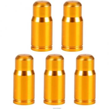 Kit de protection valve Schrader/Presta pour vélo, aluminium, 5 pièces
