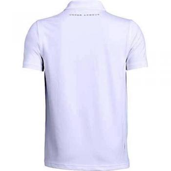 Camiseta Polo Under Armour Niños Blanco 2.0