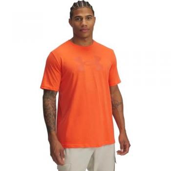 Under Armour Herren T-Shirt Reflective Big Logo in Orange