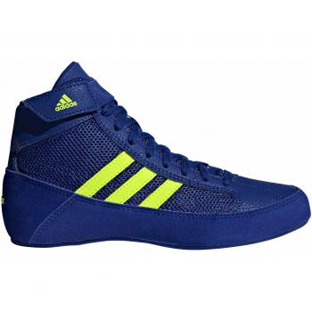 Adidas Havoc HVC Kids Wrestling Boots Blue Size 11.5 UK