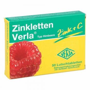 Zinkletten Verla Himbeere 50 Tabletten