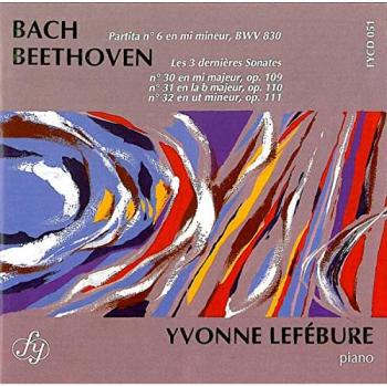 Sonates pour piano op. 109, 110 et 111