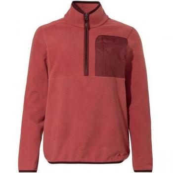 Felpa con imbottitura e mezza cerniera Vaude, taglia M, color arancione