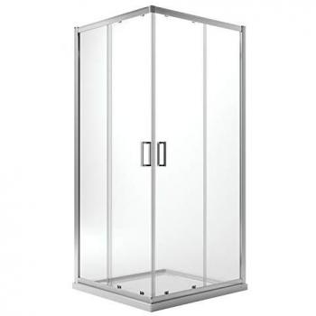 Box Ducha Transparente 6mm 100x100 cm, Modelo Idralite 198cm
