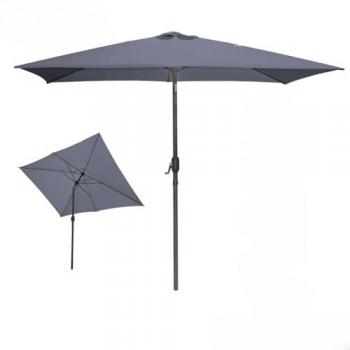 Sombrilla Camping Fornord 2x3 m con Manivela Inclinable