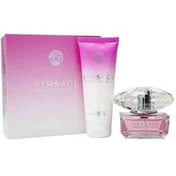 Versace Bright Crystal Eau De Toilette 50ml + Body Lotion 100ml