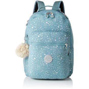 Silber-Sky Kipling CLAS Seoul 25‑Liter Rucksack für die Schule