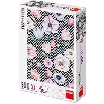Blumenkarten Puzzle 500 Stk. – Dino Relex