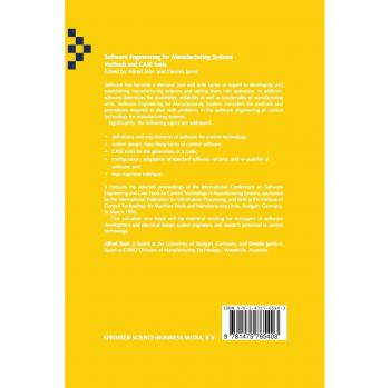 Software Engineering for Manufacturing Systems
