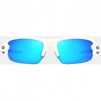 Gafas Oakley Flak XXS Matte White con lentes Prizm Sapphire infantil