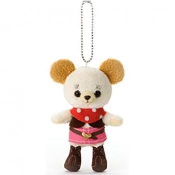 Disney Minnie Cowgirl, l'ours peluche à chaîne