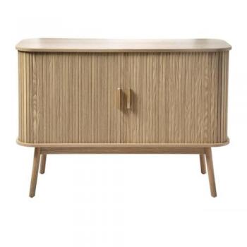 Buffet Vintage en Bois avec 2 Portes Coulissantes