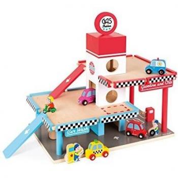 Garage station Service en bois