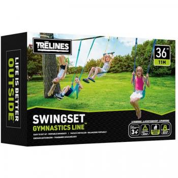TRELINES Einzelhängematte 11m Gymnastik-Gurt