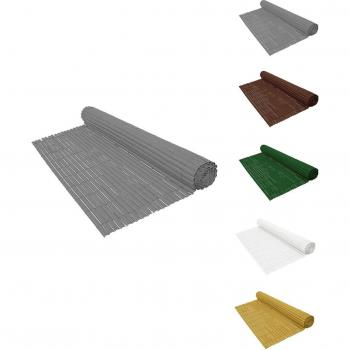 Cañizo Resistente al Viento Valla Gris 1x3 m