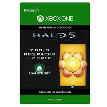 Halo 5: Guardians – 7 Gold REQ Pakken + 2 Gratis Pakken