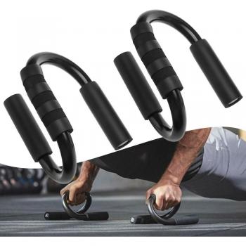 Barras de Empuje en Forma de S para Gimnasio en Casa