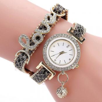 Ladies Rhinestone Wristwatch