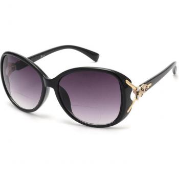 JM 2022 Large Round UV400 Bifocal Sunglasses
