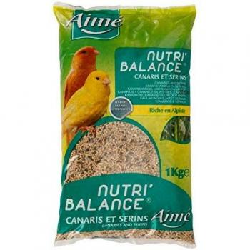 AIME Nourriture pour Canaris et Serins, NUTRI'BALANCE Repas 1kg