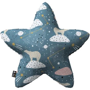 Coussin Étoile Magique Tipi Minky Jaune