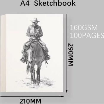 Portable Travel Sketchbook for Artists