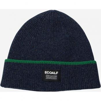 Ecoalf Gorro Negros Con Rayas Contrastantes