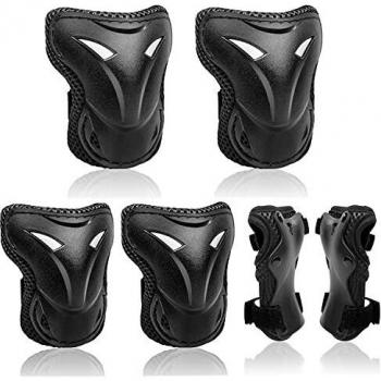 LUCTHY Kids Elbow and Knee Pads Set