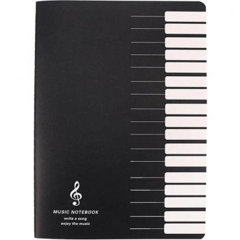 18 Sheets Piano Violin Practice Music Notebook