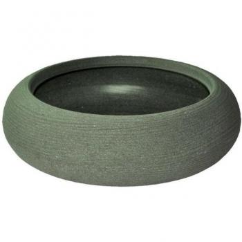 Vaso de Cerámica Rigata 42 Verde Telcom