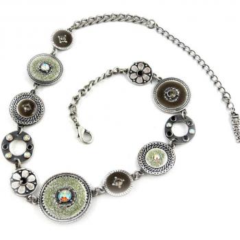 Byzance Elegante Gris – Collar Lily E2551