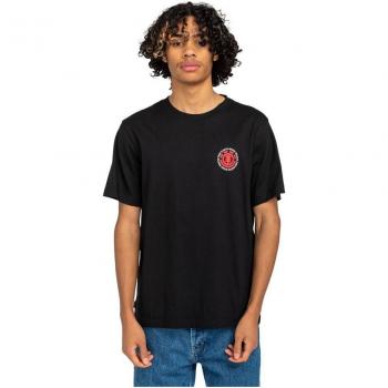 Seal Element T‑shirt Noir/Rouge – Manche Courte – S