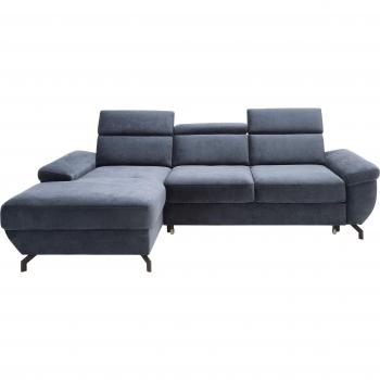 TRENDMANUFAKTUR Rima Ecksofa, L-Form, Kopf