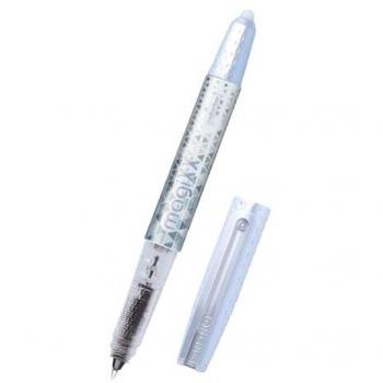 ONLINE® MagiXX Rollerball – Weiß/Silber – 0,7 mm – Blau – 1 Stück