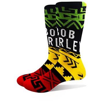 Calcetines Negros Bob Marley Talla UK 7-11