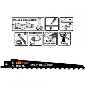 JS617K-5 5 Lame Seghetto HCS per Legno