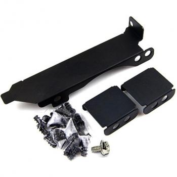 Soporte de ventilador doble negro para tarjeta de vídeo J7J2, ranura PCI, 80-90mm