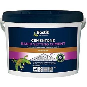 Bostik Cementone Waterproof Rapid Setting Cement 5kg