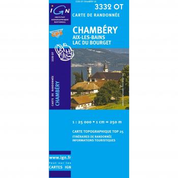 Chambéry 1 : 25 000: IGN.3332OT