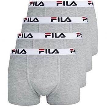 Boxer Fila Uomo Grigio (2 unità)