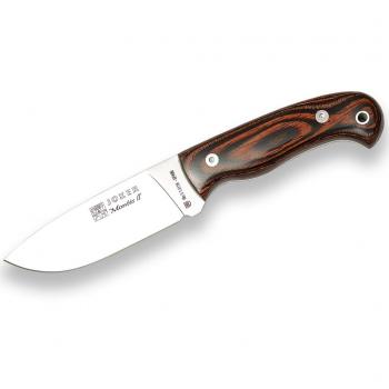 Cuchillo de Monté Joker 11 cm – Herramienta Todo‑Terreno con Funda Marrón