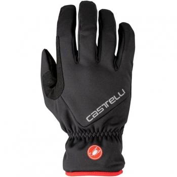Castelli Guanti Entrata Thermal (Colore: Black, Taglia: XS)