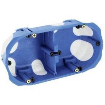 Boîte d'encastrement double Ø67x40mm