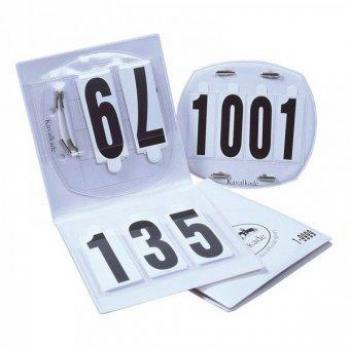 Horse Ride Number Tag – Kavalkade 4‑Digit