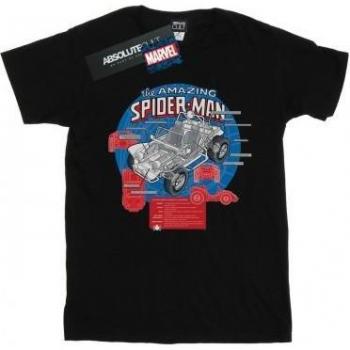 Merchandising Cotton T-shirt Spider-Man per ragazze Marvel