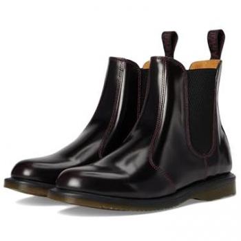 Dr. Martens Flora Polished Smooth Chelsea Bootseu355 Noir