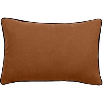 Coussin décoratif en lin lavé