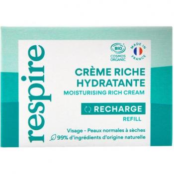Respire Crème Visage Hydratante Riche 50ml Réapprovisionnement